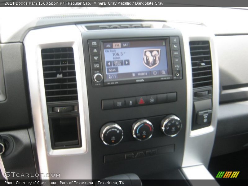 Mineral Gray Metallic / Dark Slate Gray 2011 Dodge Ram 1500 Sport R/T Regular Cab