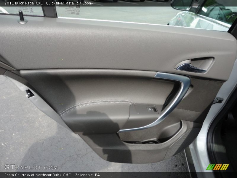 Quicksilver Metallic / Ebony 2011 Buick Regal CXL