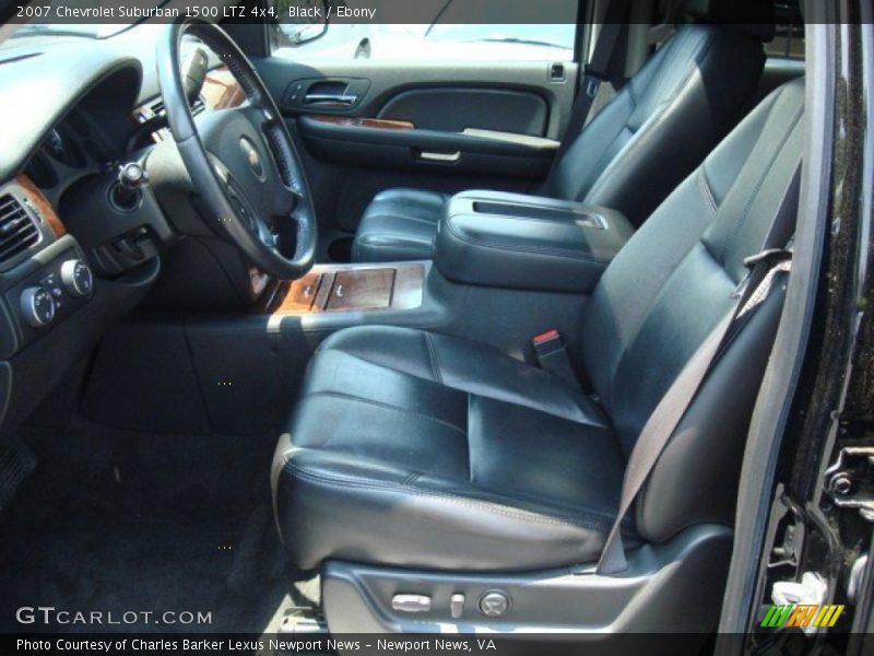  2007 Suburban 1500 LTZ 4x4 Ebony Interior