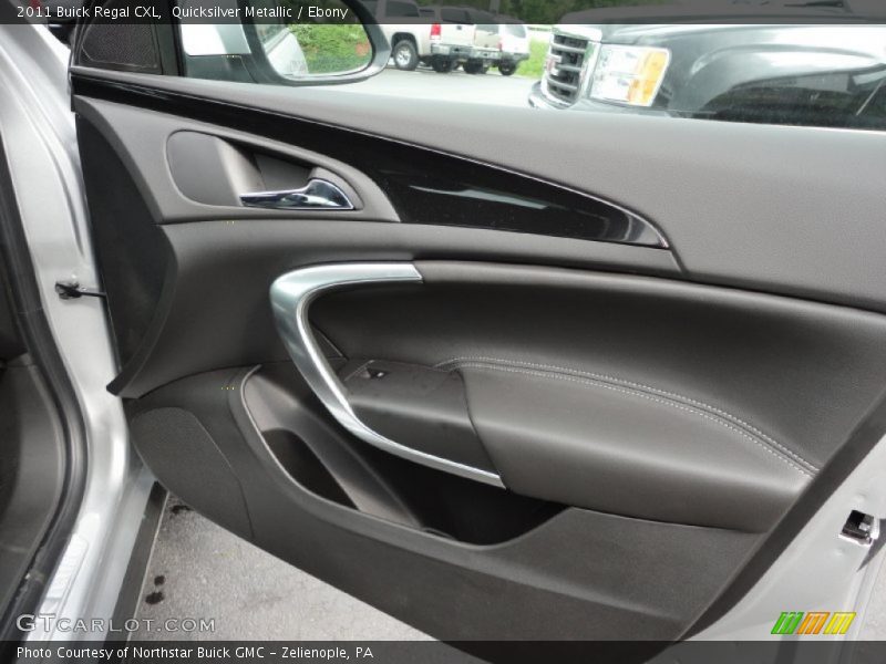 Quicksilver Metallic / Ebony 2011 Buick Regal CXL
