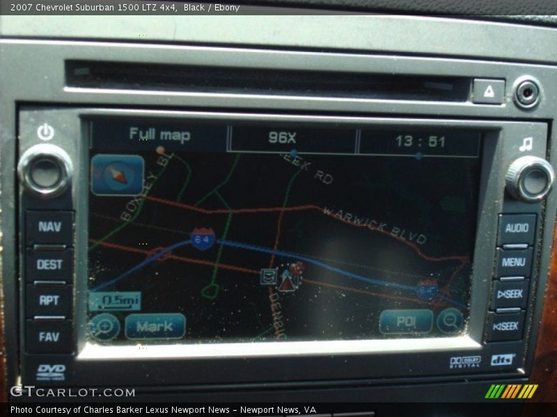 Navigation of 2007 Suburban 1500 LTZ 4x4