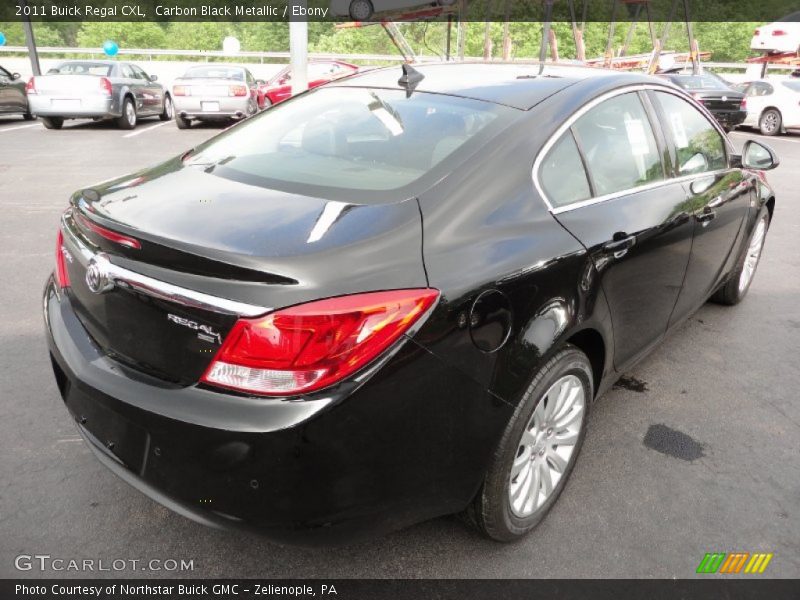 Carbon Black Metallic / Ebony 2011 Buick Regal CXL