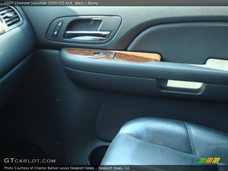 Black / Ebony 2007 Chevrolet Suburban 1500 LTZ 4x4