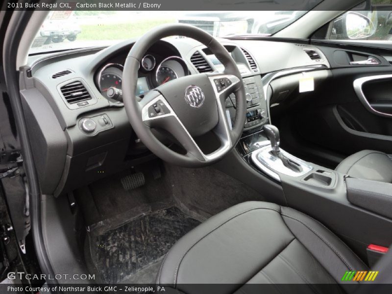  2011 Regal CXL Ebony Interior