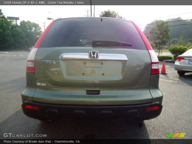 Green Tea Metallic / Ivory 2008 Honda CR-V EX-L 4WD