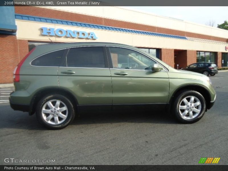 Green Tea Metallic / Ivory 2008 Honda CR-V EX-L 4WD