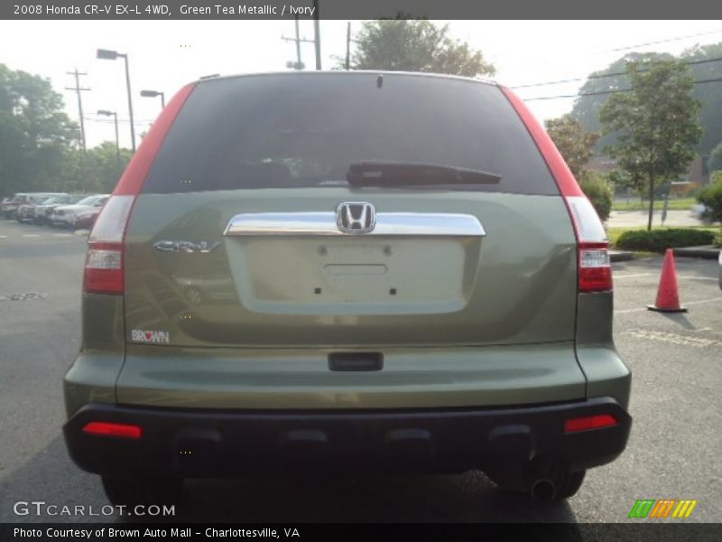 Green Tea Metallic / Ivory 2008 Honda CR-V EX-L 4WD