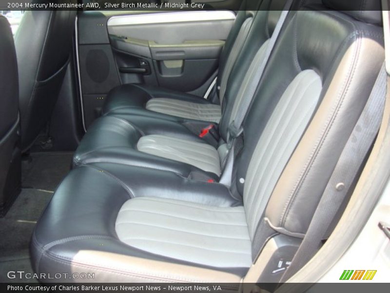 Silver Birch Metallic / Midnight Grey 2004 Mercury Mountaineer AWD