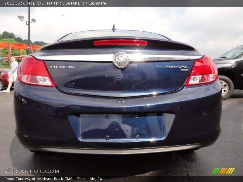 Majestic Blue Metallic / Cashmere 2011 Buick Regal CXL