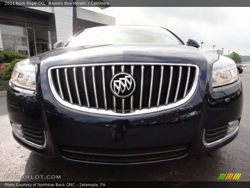 Majestic Blue Metallic / Cashmere 2011 Buick Regal CXL
