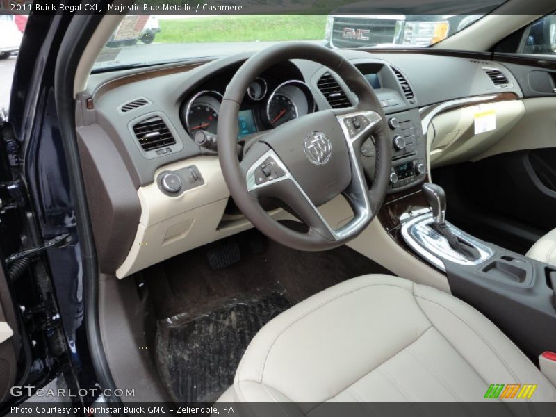 Majestic Blue Metallic / Cashmere 2011 Buick Regal CXL