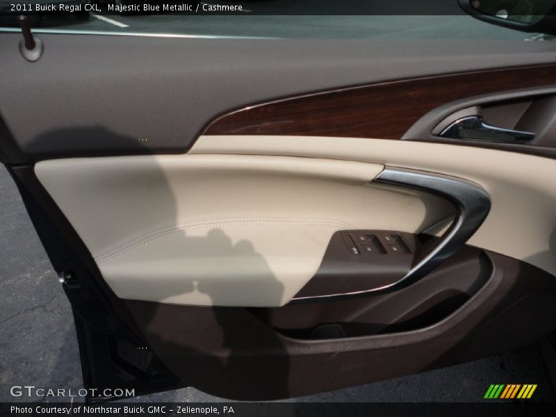 Majestic Blue Metallic / Cashmere 2011 Buick Regal CXL