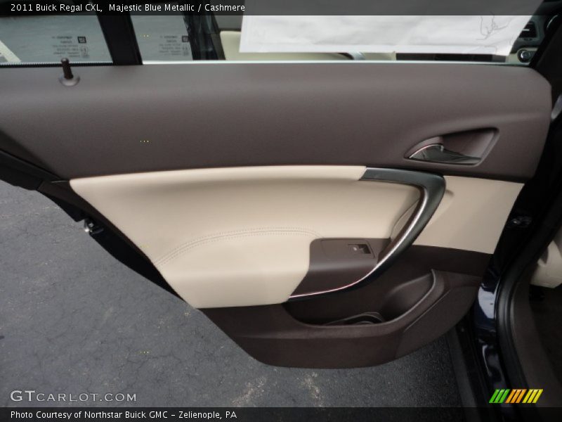 Majestic Blue Metallic / Cashmere 2011 Buick Regal CXL