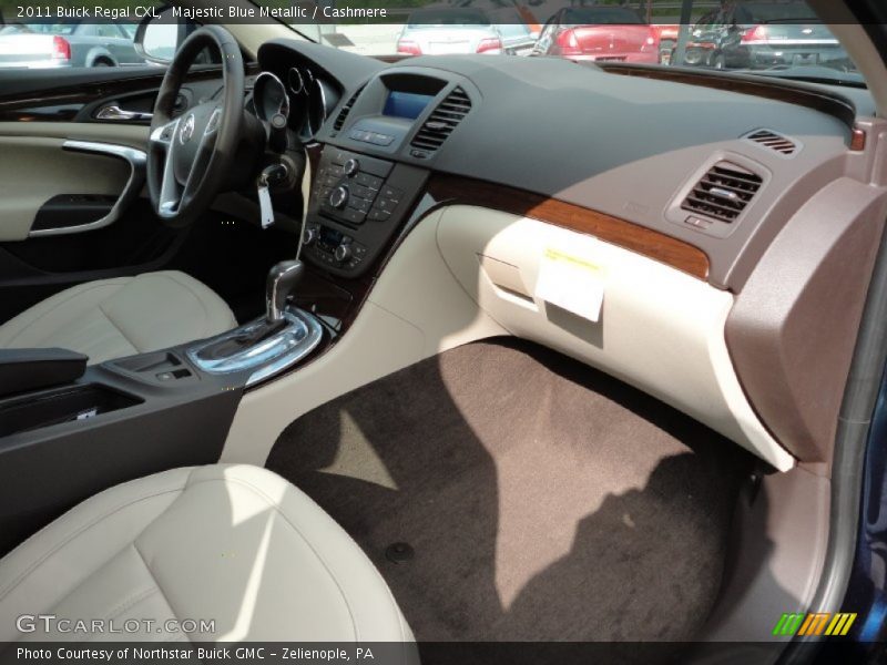Majestic Blue Metallic / Cashmere 2011 Buick Regal CXL