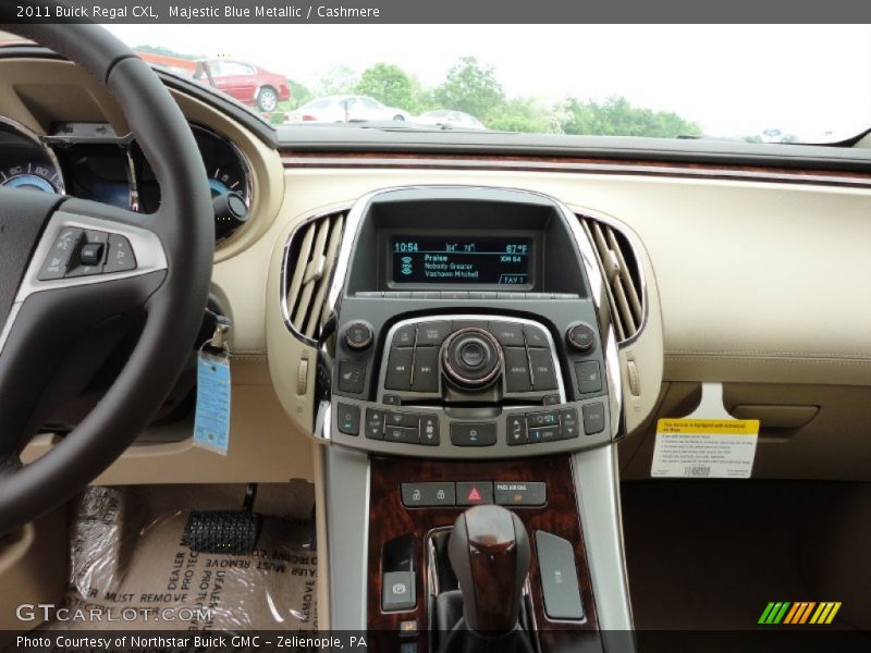 Majestic Blue Metallic / Cashmere 2011 Buick Regal CXL