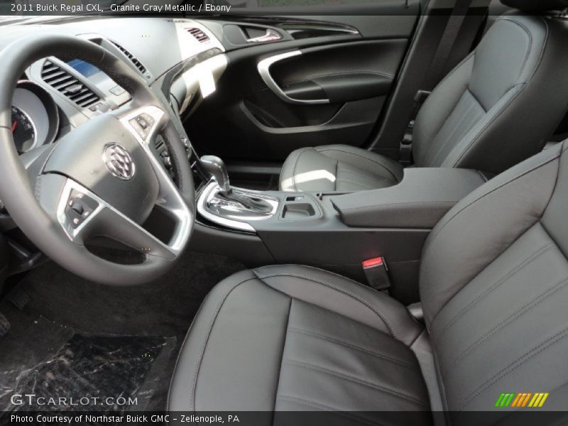  2011 Regal CXL Ebony Interior