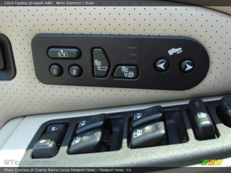 White Diamond / Shale 2004 Cadillac Escalade AWD