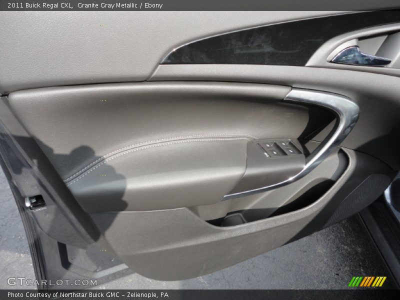 Granite Gray Metallic / Ebony 2011 Buick Regal CXL