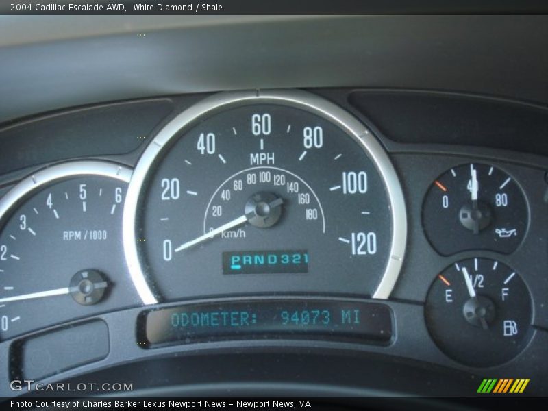 White Diamond / Shale 2004 Cadillac Escalade AWD