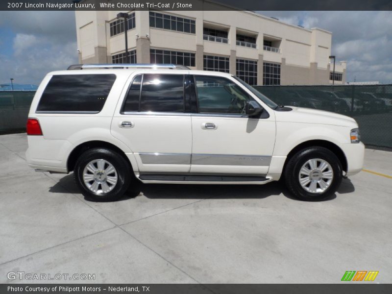 White Chocolate Tri-Coat / Stone 2007 Lincoln Navigator Luxury