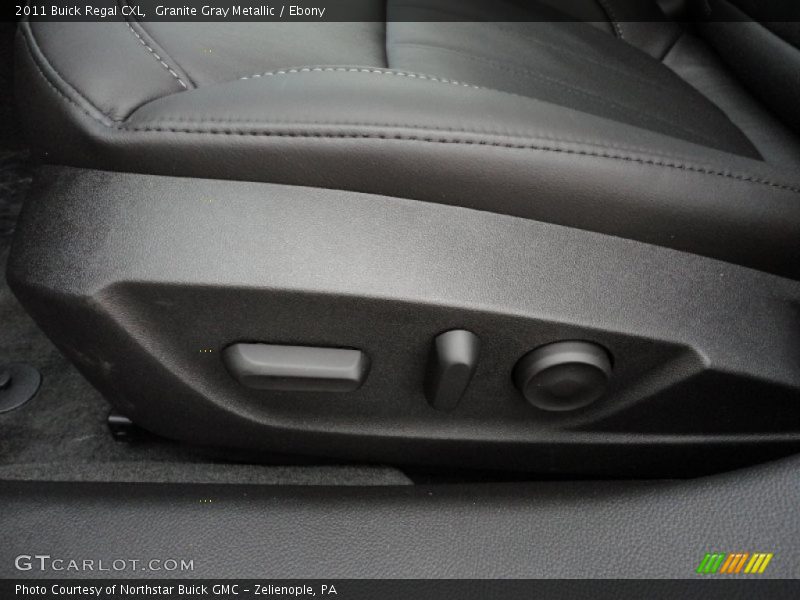 Granite Gray Metallic / Ebony 2011 Buick Regal CXL