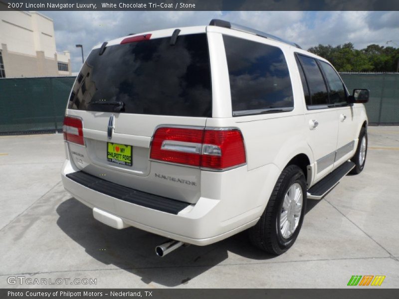 White Chocolate Tri-Coat / Stone 2007 Lincoln Navigator Luxury