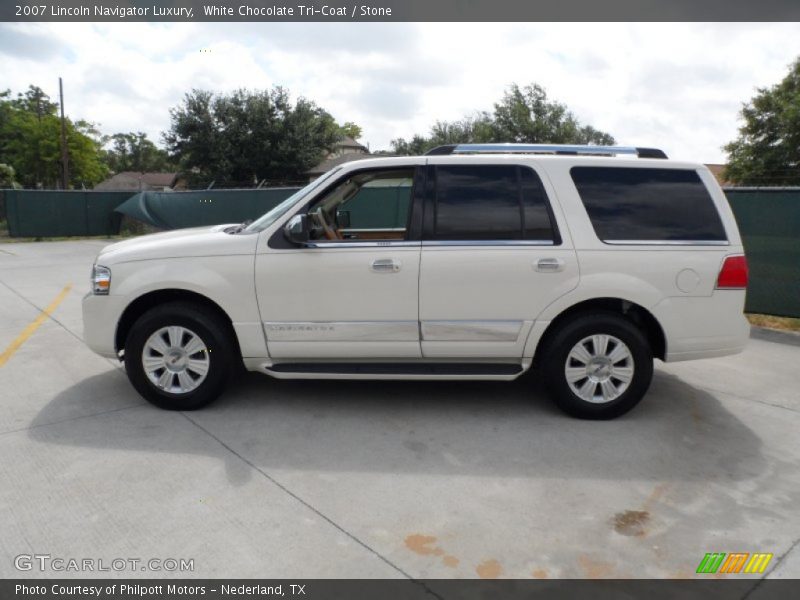 White Chocolate Tri-Coat / Stone 2007 Lincoln Navigator Luxury