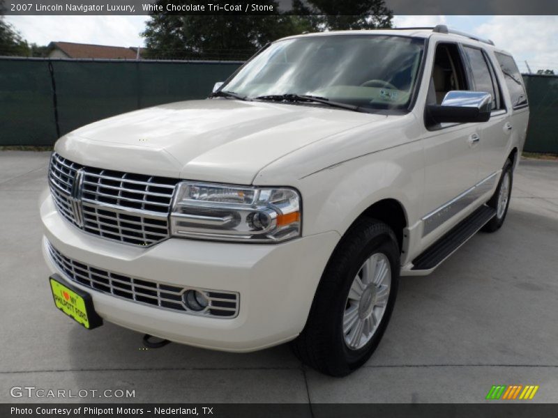 White Chocolate Tri-Coat / Stone 2007 Lincoln Navigator Luxury