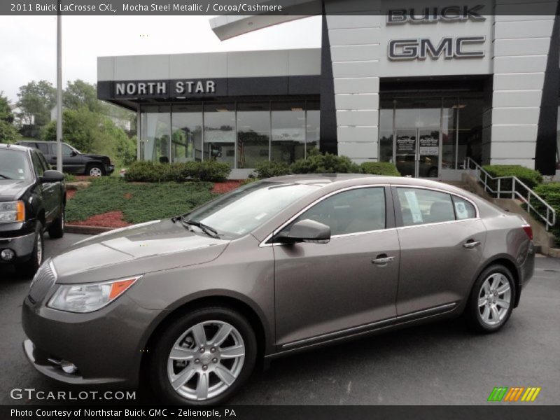 Mocha Steel Metallic / Cocoa/Cashmere 2011 Buick LaCrosse CXL