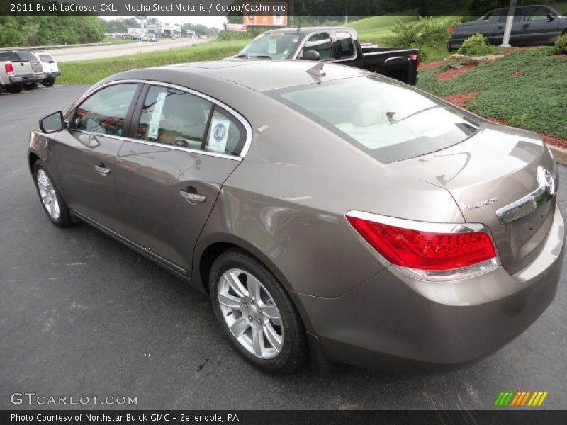 Mocha Steel Metallic / Cocoa/Cashmere 2011 Buick LaCrosse CXL