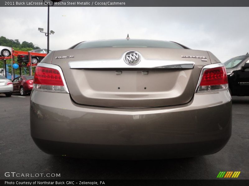 Mocha Steel Metallic / Cocoa/Cashmere 2011 Buick LaCrosse CXL