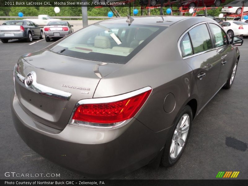 Mocha Steel Metallic / Cocoa/Cashmere 2011 Buick LaCrosse CXL