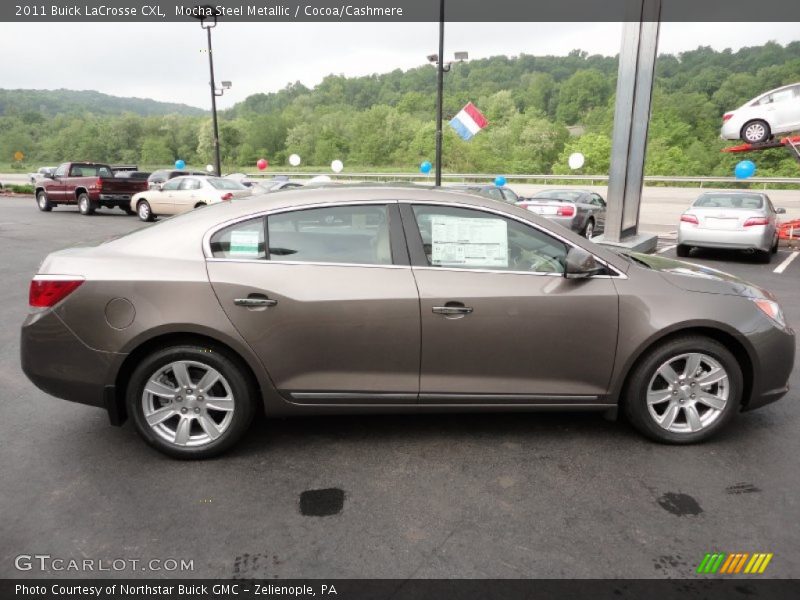Mocha Steel Metallic / Cocoa/Cashmere 2011 Buick LaCrosse CXL
