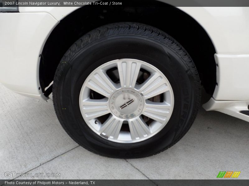 White Chocolate Tri-Coat / Stone 2007 Lincoln Navigator Luxury