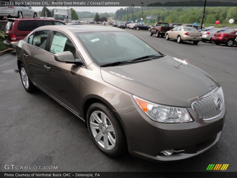 Mocha Steel Metallic / Cocoa/Cashmere 2011 Buick LaCrosse CXL