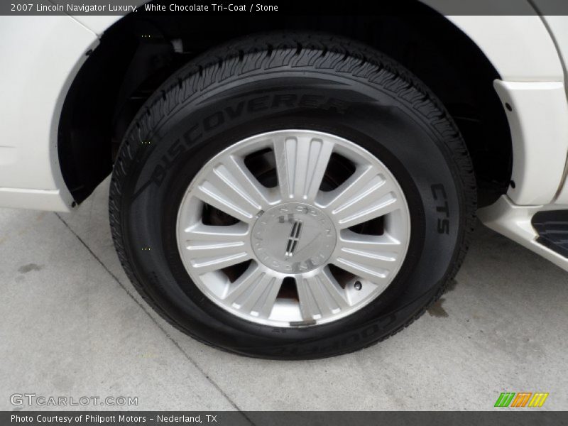 White Chocolate Tri-Coat / Stone 2007 Lincoln Navigator Luxury