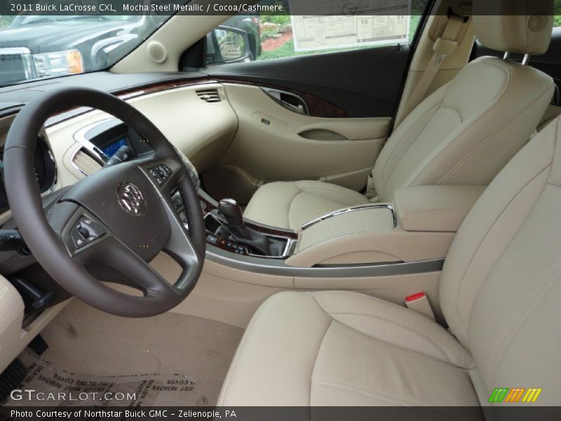 Mocha Steel Metallic / Cocoa/Cashmere 2011 Buick LaCrosse CXL