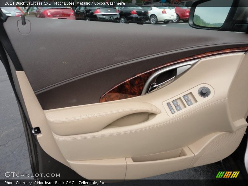 Mocha Steel Metallic / Cocoa/Cashmere 2011 Buick LaCrosse CXL