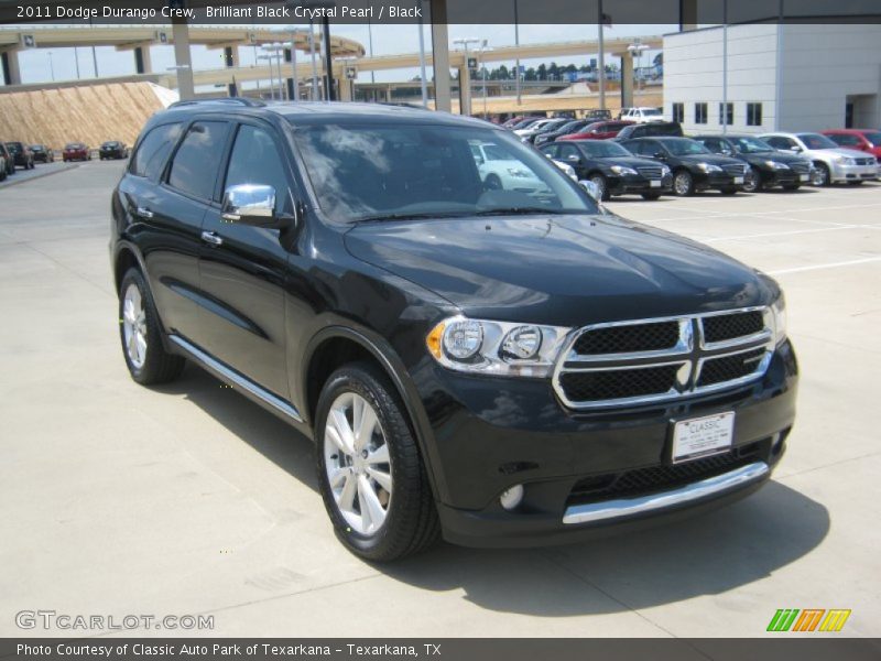 2011 Durango Crew Brilliant Black Crystal Pearl
