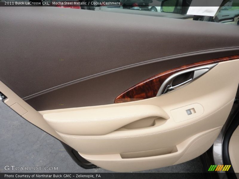 Mocha Steel Metallic / Cocoa/Cashmere 2011 Buick LaCrosse CXL