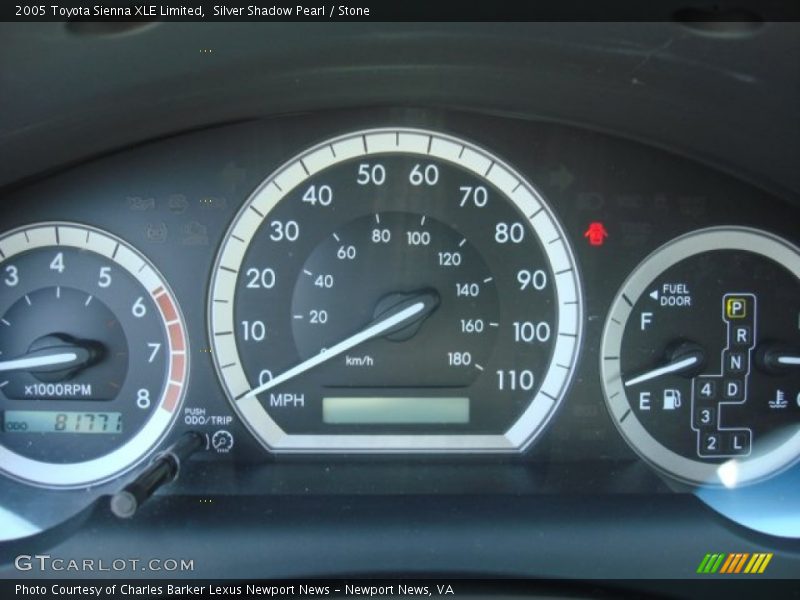 Silver Shadow Pearl / Stone 2005 Toyota Sienna XLE Limited