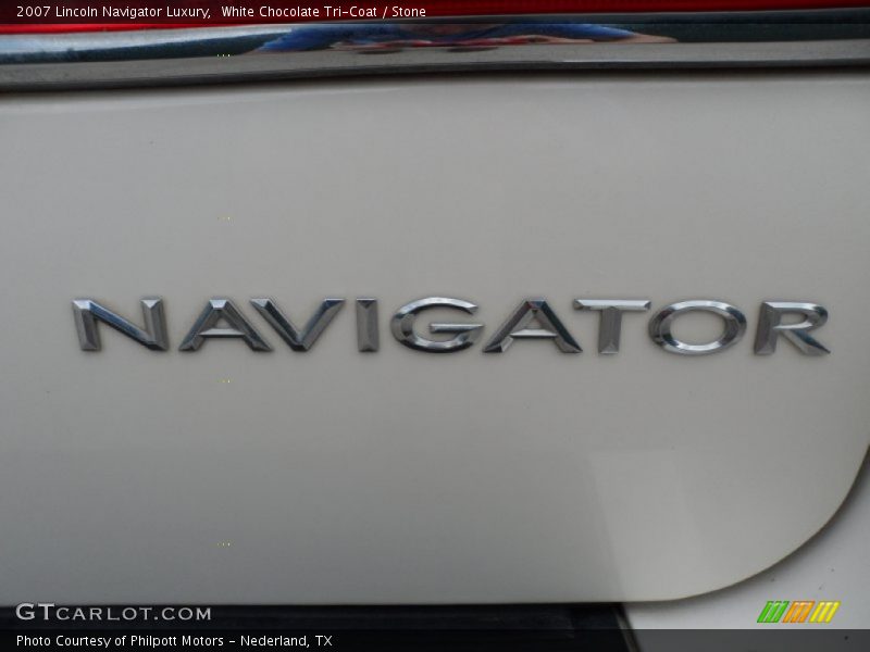 White Chocolate Tri-Coat / Stone 2007 Lincoln Navigator Luxury