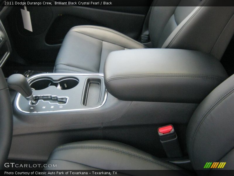 Brilliant Black Crystal Pearl / Black 2011 Dodge Durango Crew