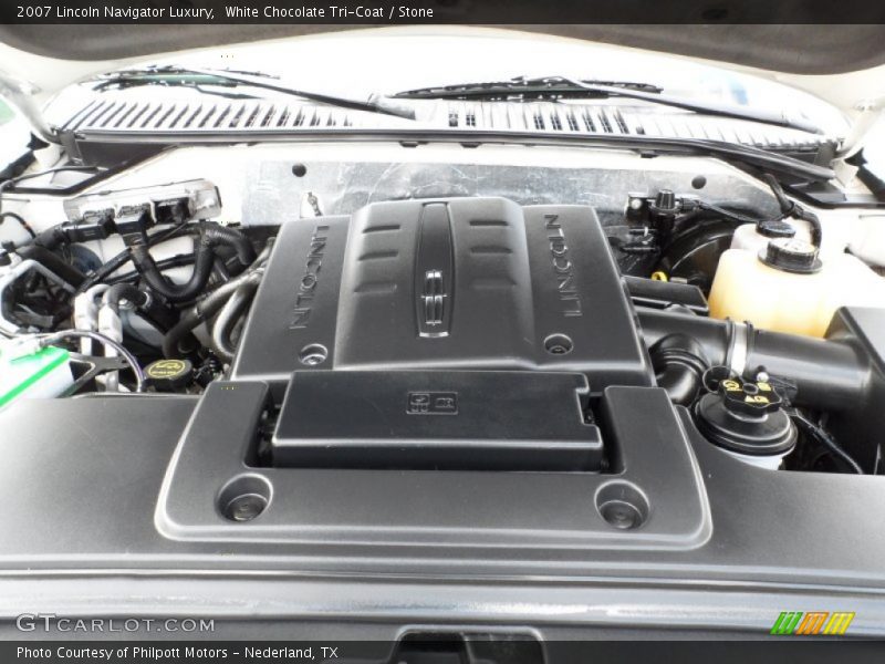 White Chocolate Tri-Coat / Stone 2007 Lincoln Navigator Luxury