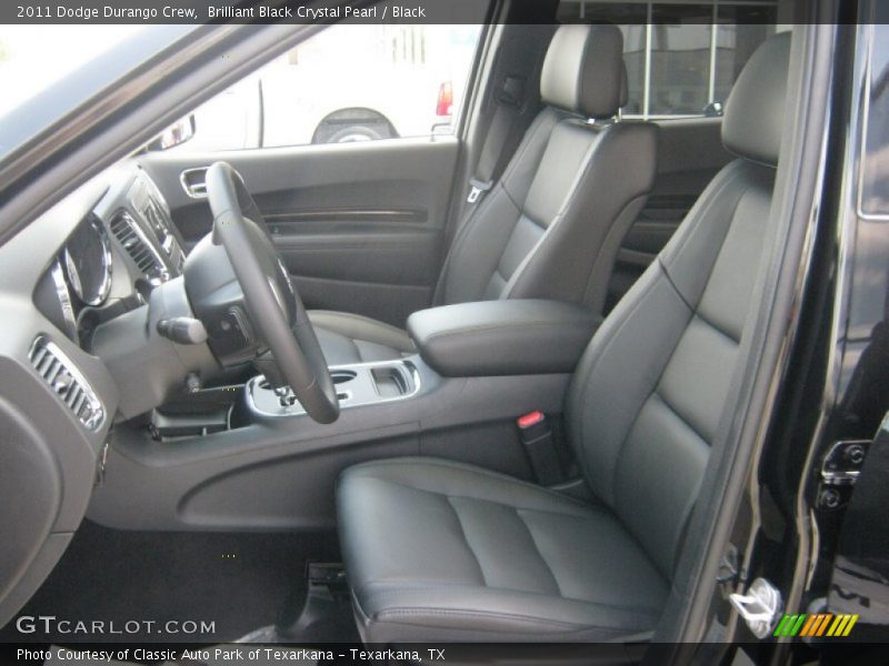  2011 Durango Crew Black Interior