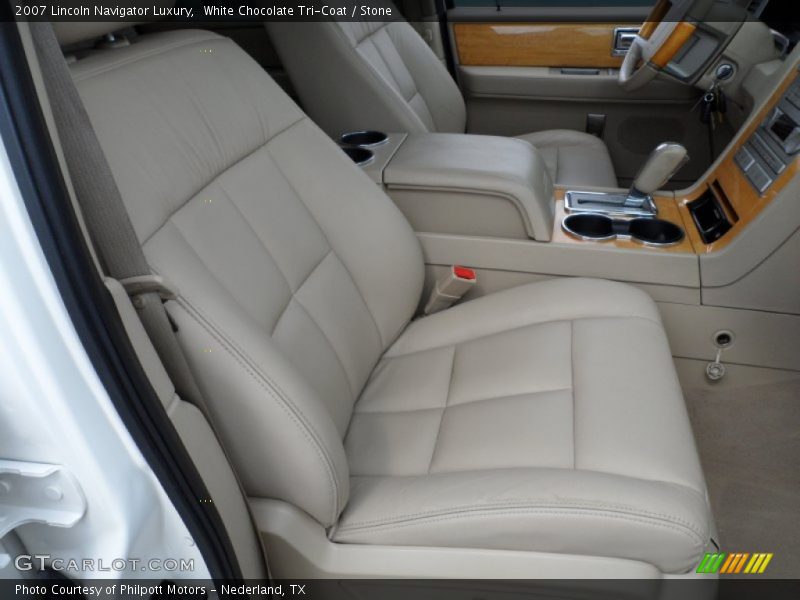 White Chocolate Tri-Coat / Stone 2007 Lincoln Navigator Luxury