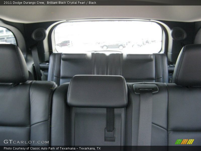 Brilliant Black Crystal Pearl / Black 2011 Dodge Durango Crew