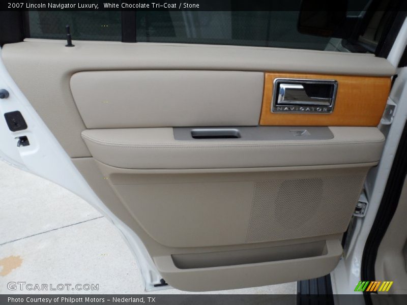 White Chocolate Tri-Coat / Stone 2007 Lincoln Navigator Luxury