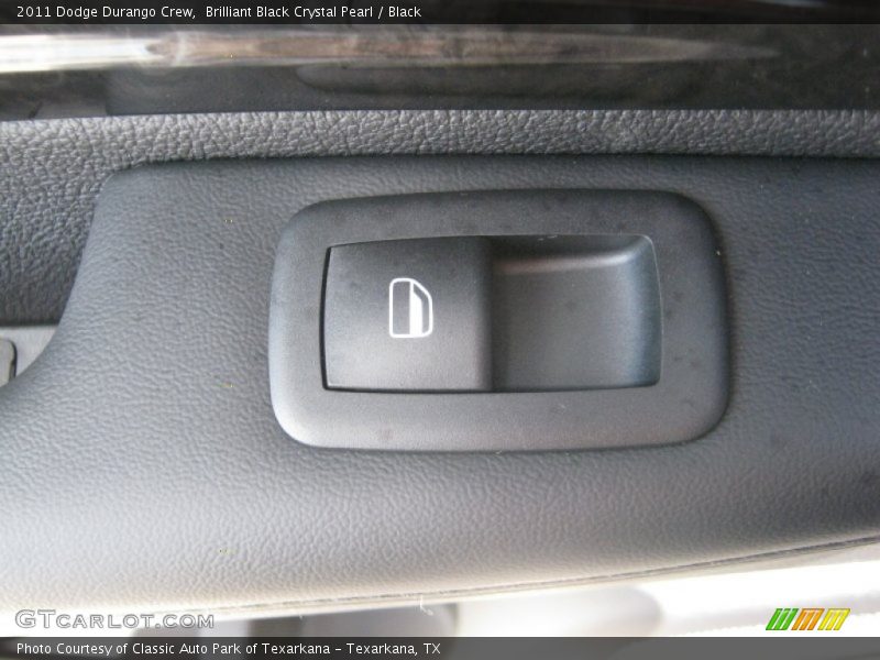 Brilliant Black Crystal Pearl / Black 2011 Dodge Durango Crew