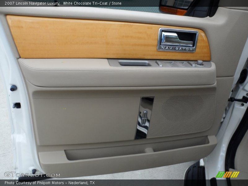 White Chocolate Tri-Coat / Stone 2007 Lincoln Navigator Luxury